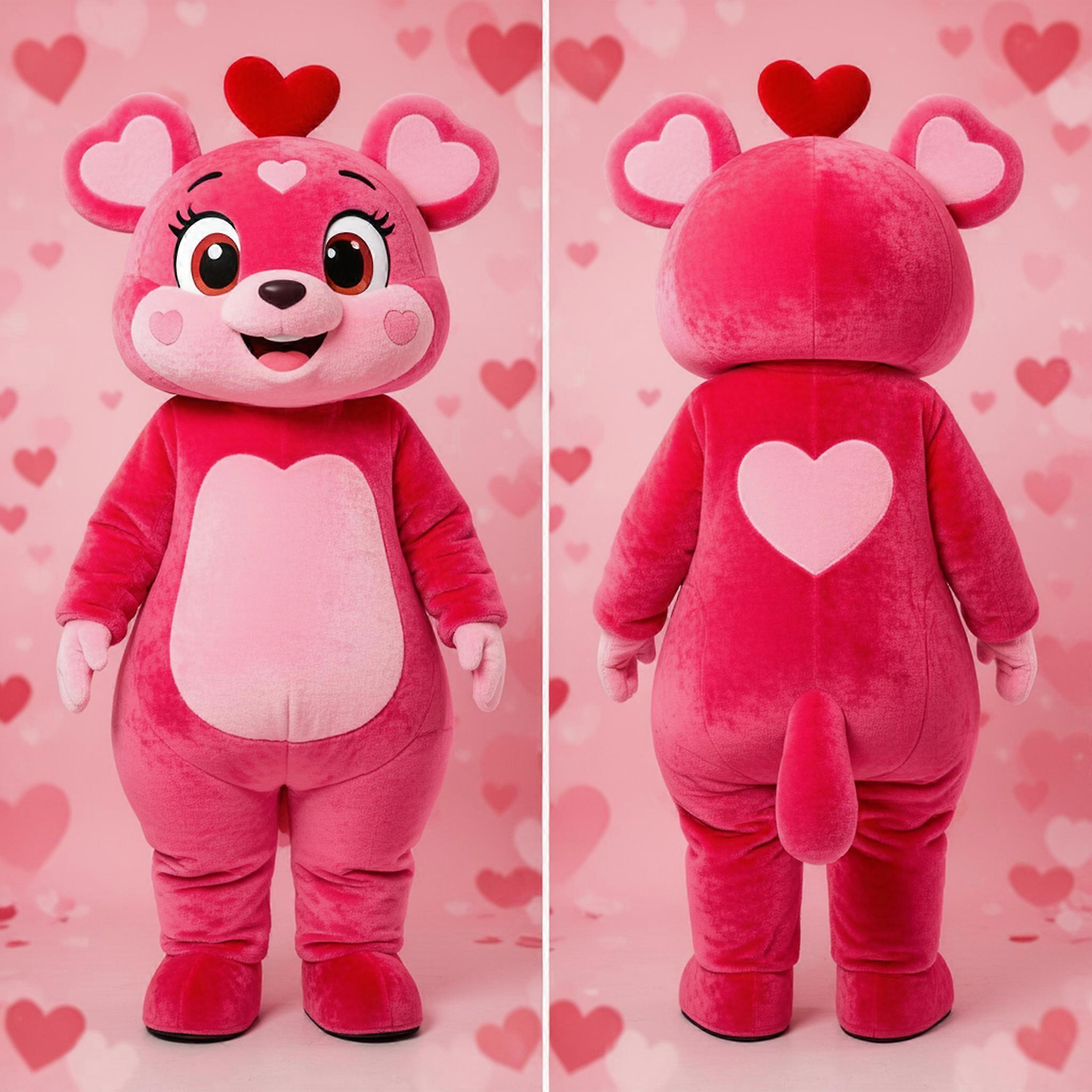 MASTICOT Pink Charming Mascot