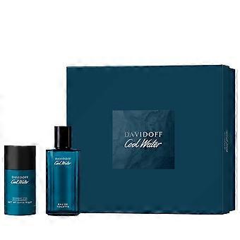 Cool Water Man SET EDT 75 ml + Deostick 75 ml