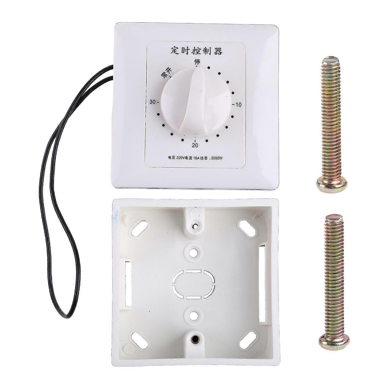 Water Pump Timer Switch Socket Household Power Control Mechanical Minutes