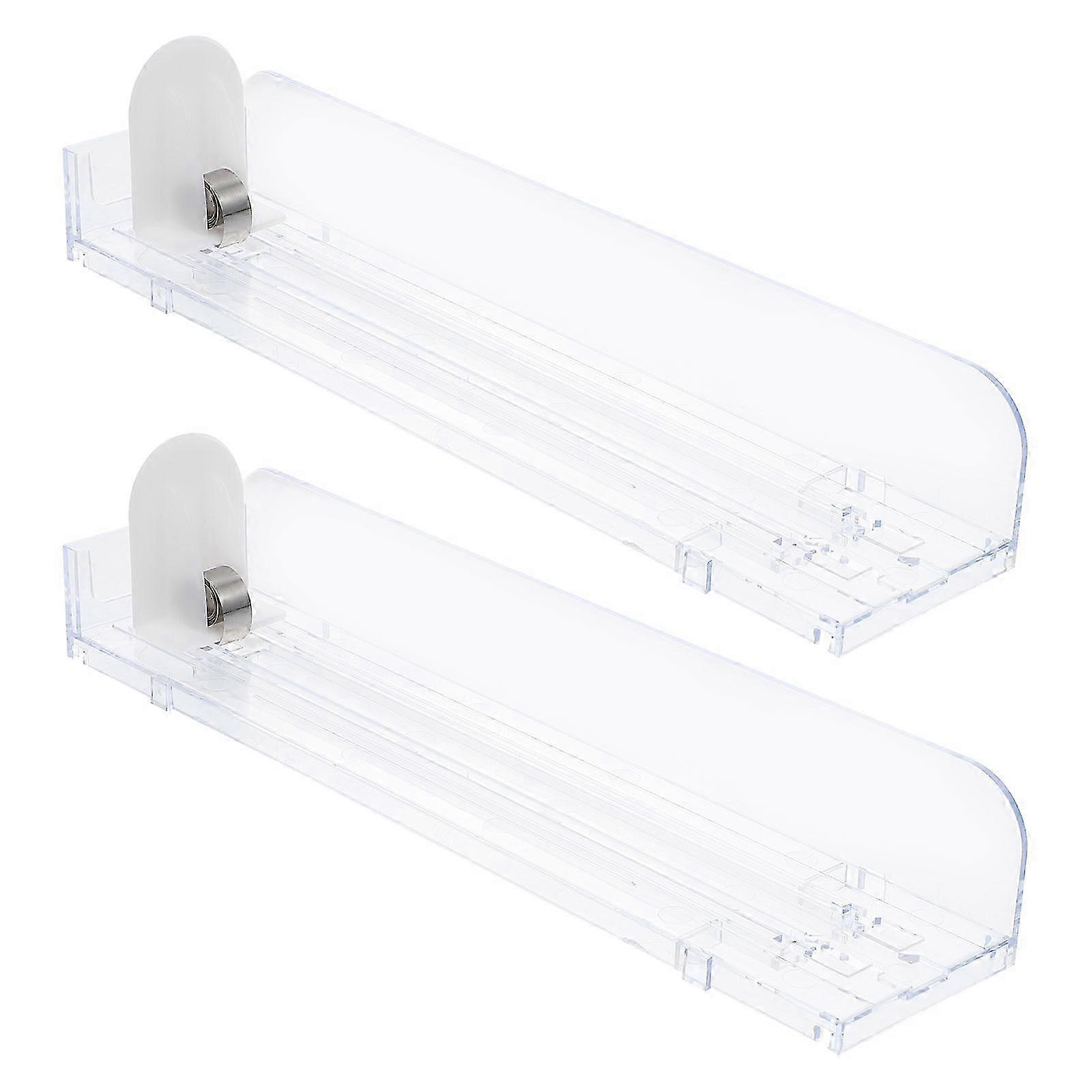 4Pcs Auto-Push Display Holder for Storage Use Transparent Model