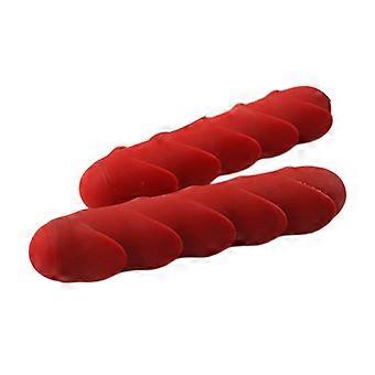 Novelty Sausage Stress Toy for Hands-On Stretchy Play, Food-Inspired Squeeze Toy Made for Adult Kids Play and Gift Giving  Red