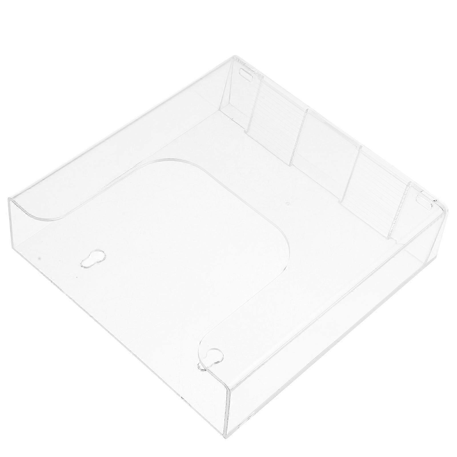 Transparent File Rack Wall-mounted File Stand Office File Manager Pamphlets Stand