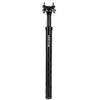 Canote de selim com suspensão para bicicleta, design de dupla fixação com amortecimento de impacto, 27,2 mm a 31,6 mm
