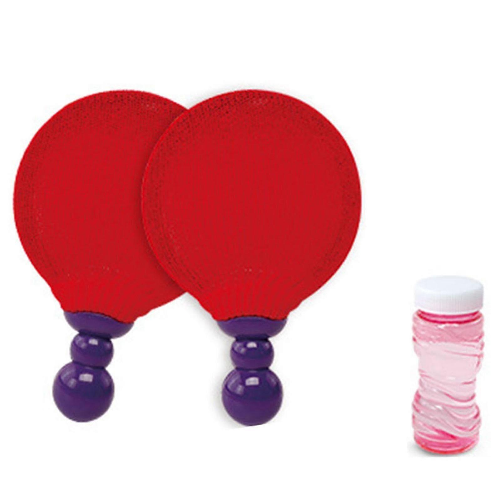 Glove-Friendly Bubble Racket Set