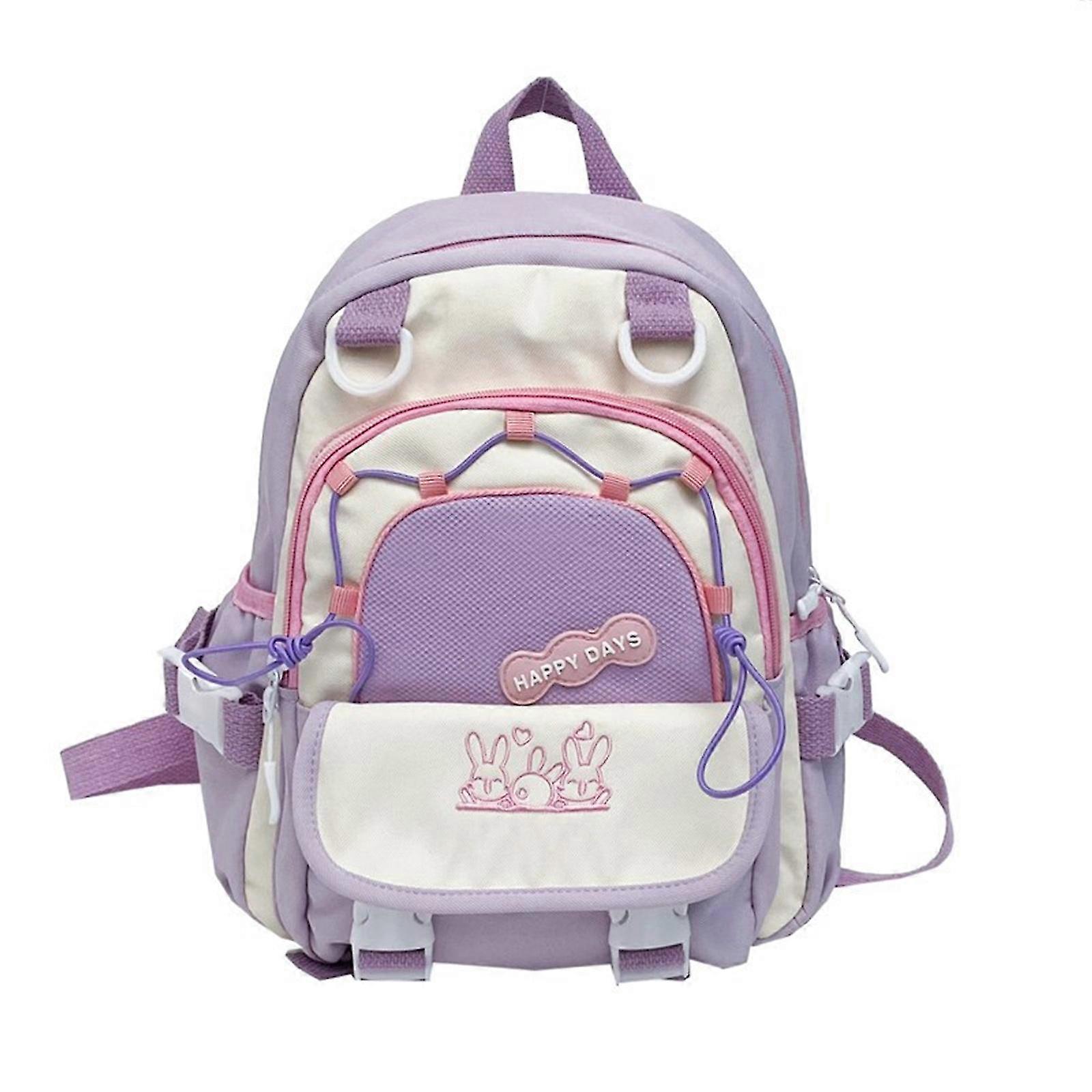 Youth-Friendly Contrast Colour Backpack