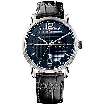 Tommy hilfiger george ace Quartz Analog Man Watch with Synthetic Leather Bracelet 1791216