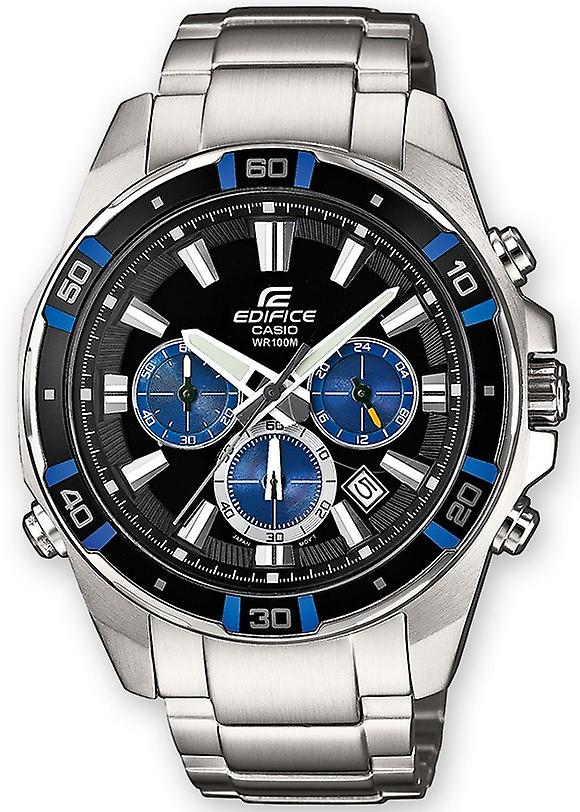 R.casio builds cr.ef.ng/az. Quartz Analog Man Watch with EFR-534D-1A2VEF Stainless Steel Bracelet