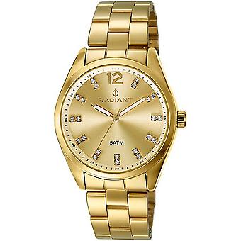 Stralende nieuwe girly Quartz analoge vrouw horloge met RA197202 vergulde roestvrijstalen armband