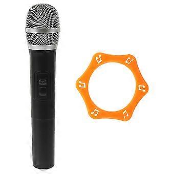 Fake Microphone Toy Stage Performance Microphone for Playing Kids 2Pcs