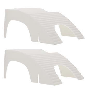 Turtle Basking Platform White ABS Stand for Pet 2Pcs Turtle Climbing