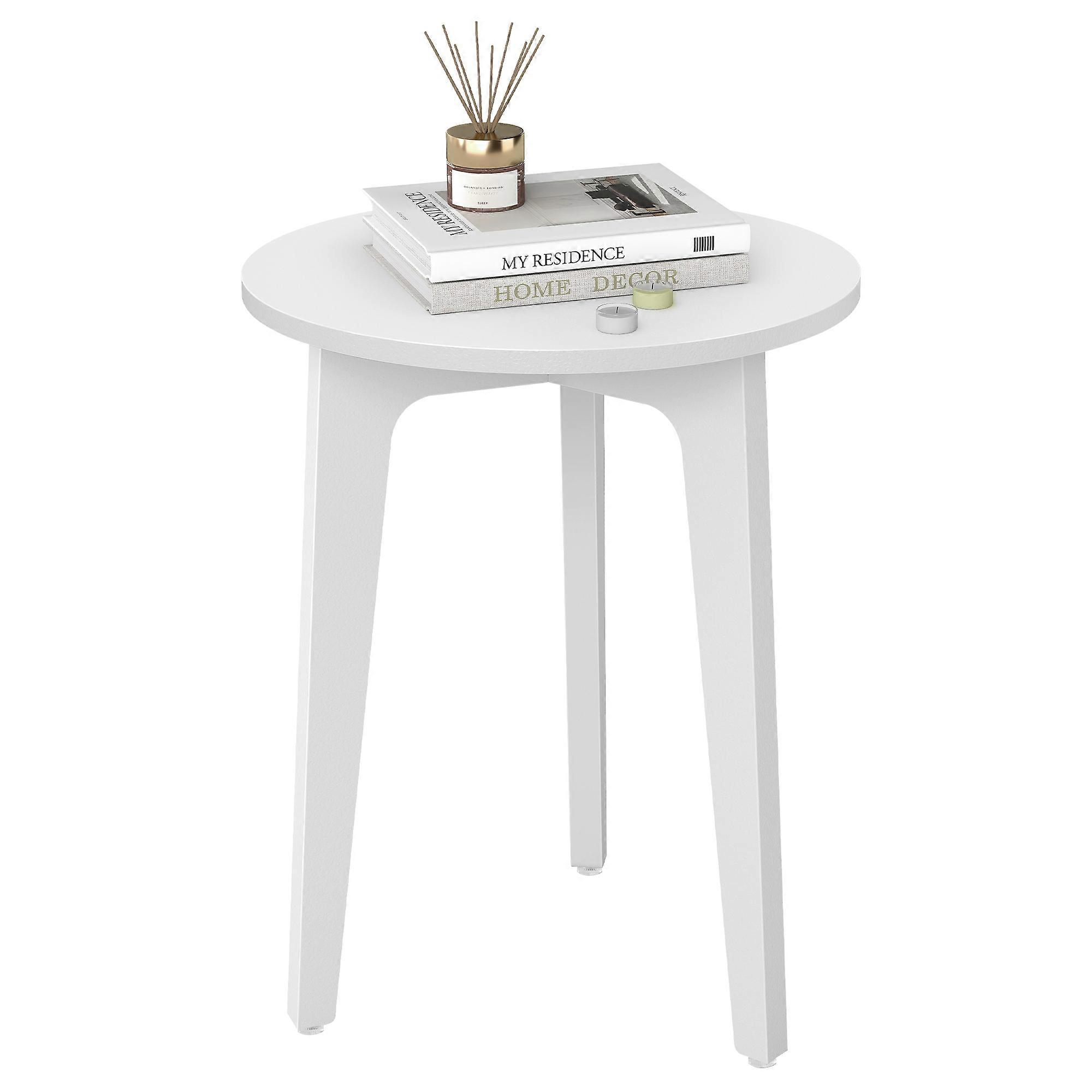 MAEZO Collection - Small Side Table, Round End Table 15.7
