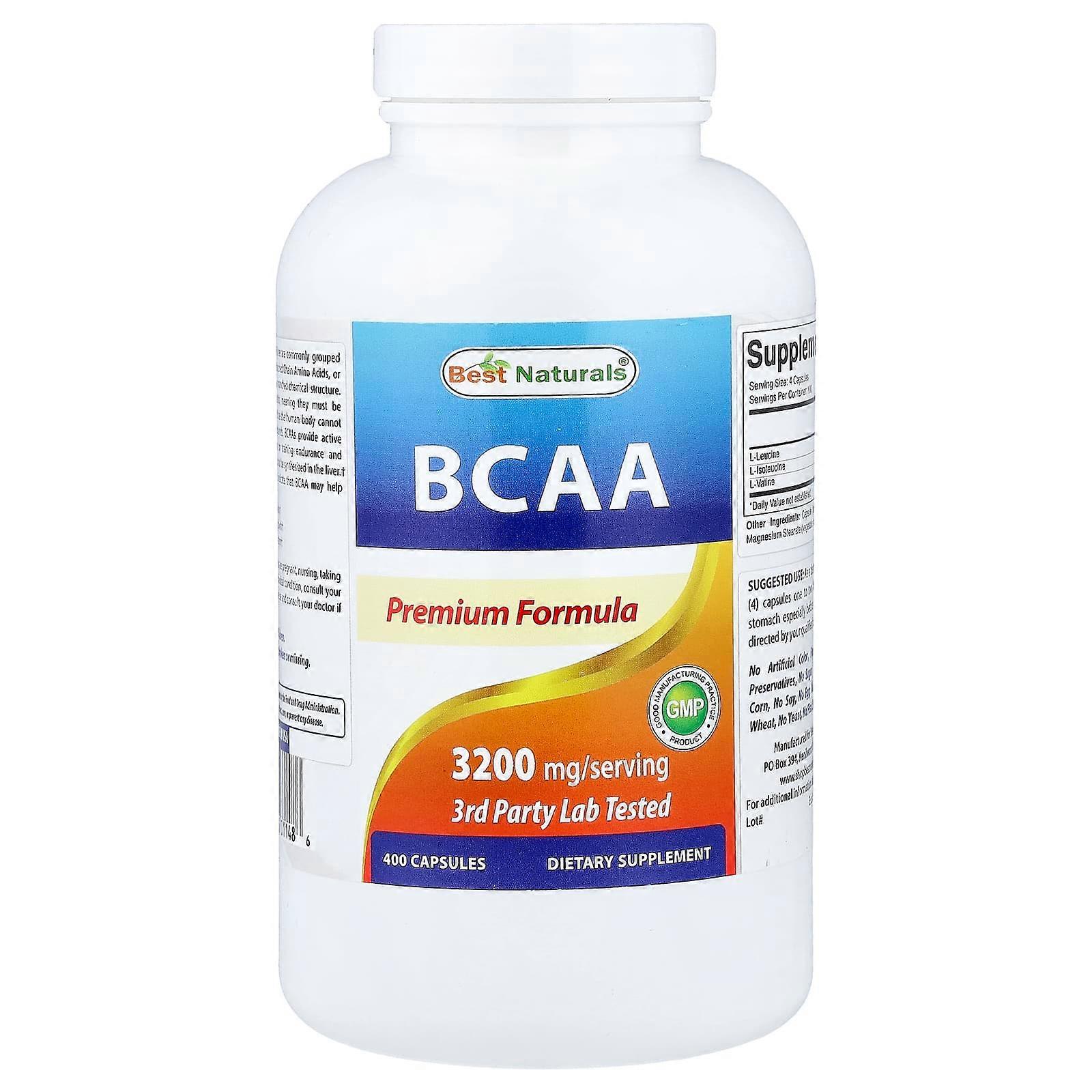 Best Naturals, BCAA, 400 Capsules