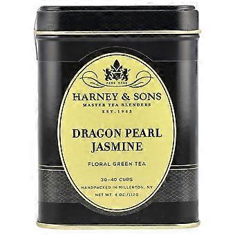 Harney & Sons, Green Tea, Dragon Pearl Jasmine, 4 oz (112 g)