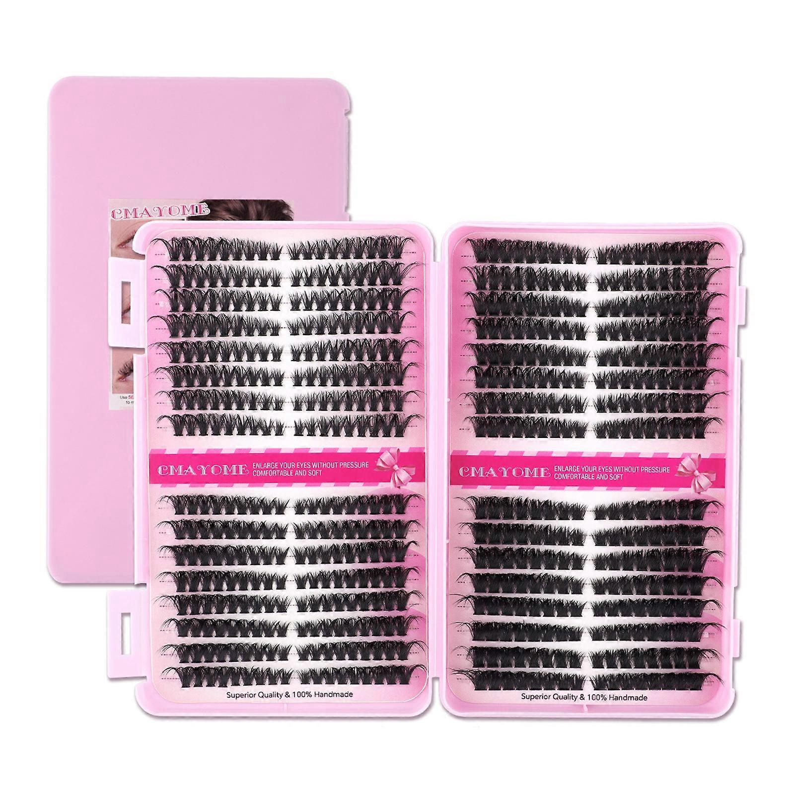 Fluffy C Curl Eyelash Clusters