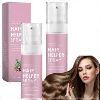 Hair Growth Spray with Biotin and Caffeine for Women, Thickening Hair Spray for Fuller Thicker Look (2pc)