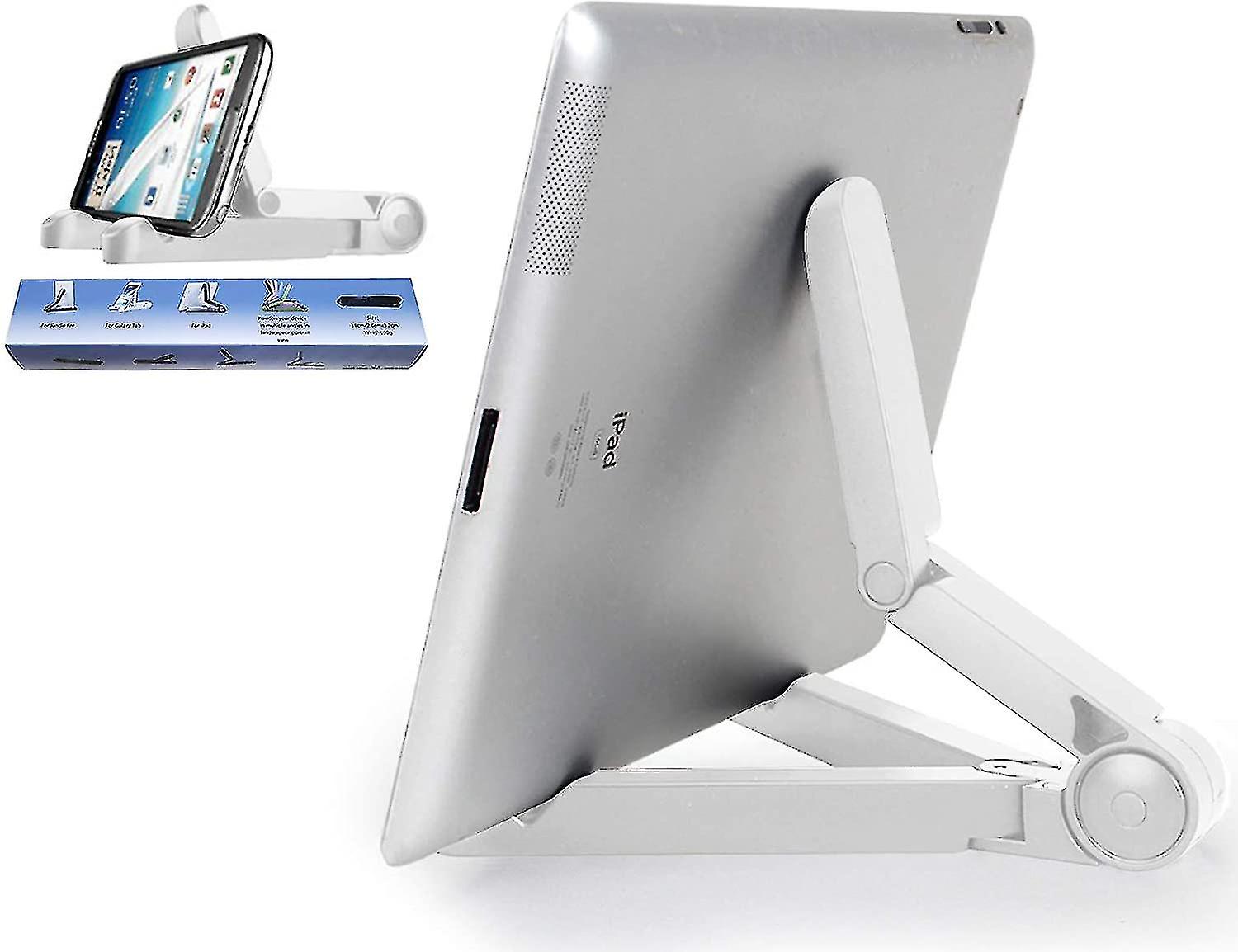 Adjustable Tablet Holder Stand Compatible With Ipad, Iphone, Cell Phone Stand, Desktop Solid Universal Desk Stand