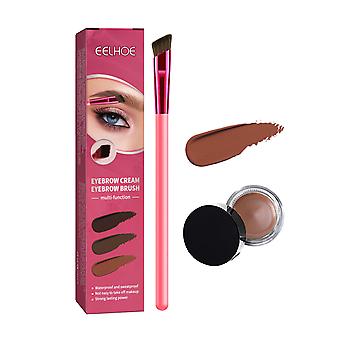 Augenbrauengel Kontur Make-up Pinsel Wiederverwendbare Augenbrauenschablonen & wasserdichtes Augenbrauengel