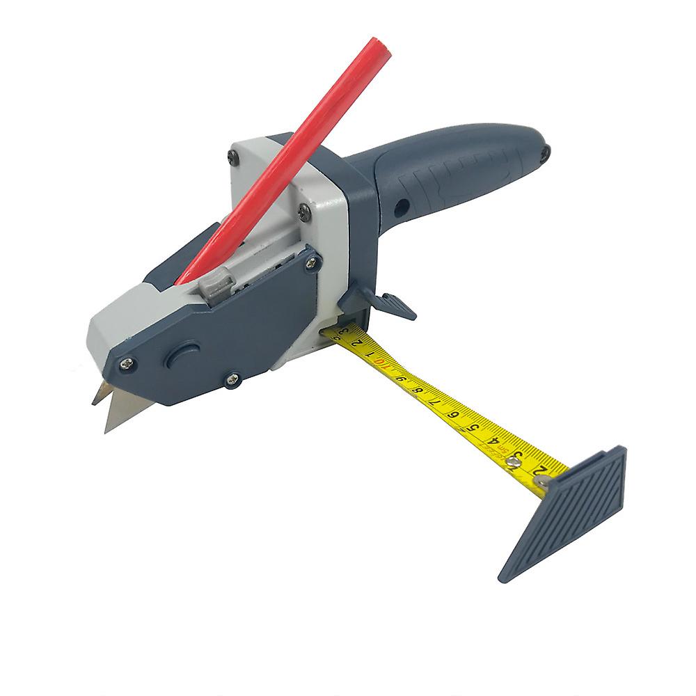 Multi-Function Plasterboard Cutter - Precise Round/Straight Cutter/Plotter Tool with Tape Measure, for Drywall/Plasterboard/Woodworking Hand Tools