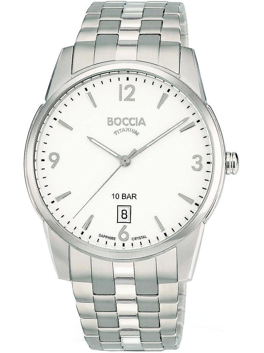 Boccia 3632-01 Herrenuhr Titanium 40mm 10ATM