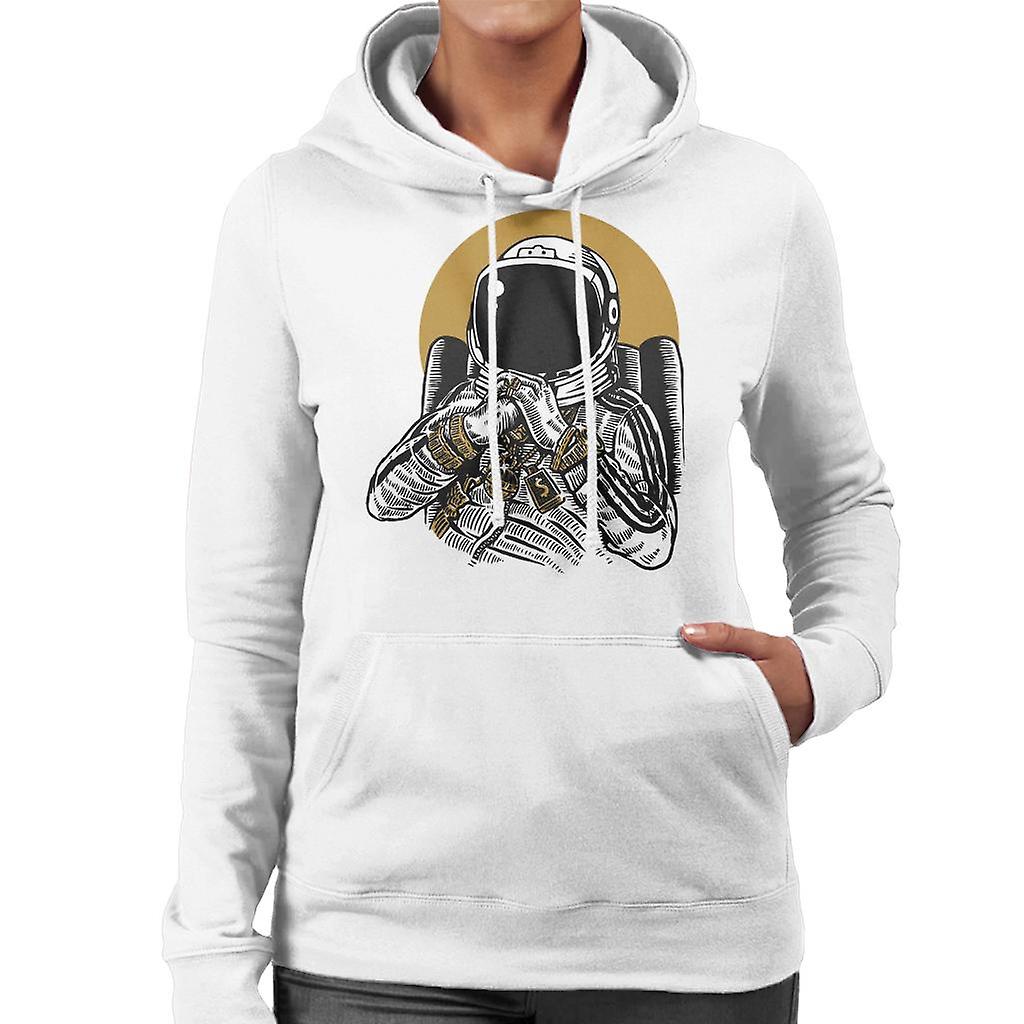 Felpa con cappuccio Space DJ donna