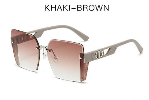 Men's And Women's Fashion Sunglasses 2023 High Quality Frameless Sun Glasses Trendy High-class And Versatile Sunglasses For Ladies