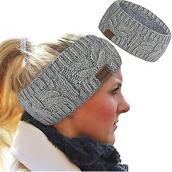 Diadema De Invierno Para Mujer - Tejida, Suave, Aislante, Ideal Para El Frío Y Actividades Al Aire Libre
