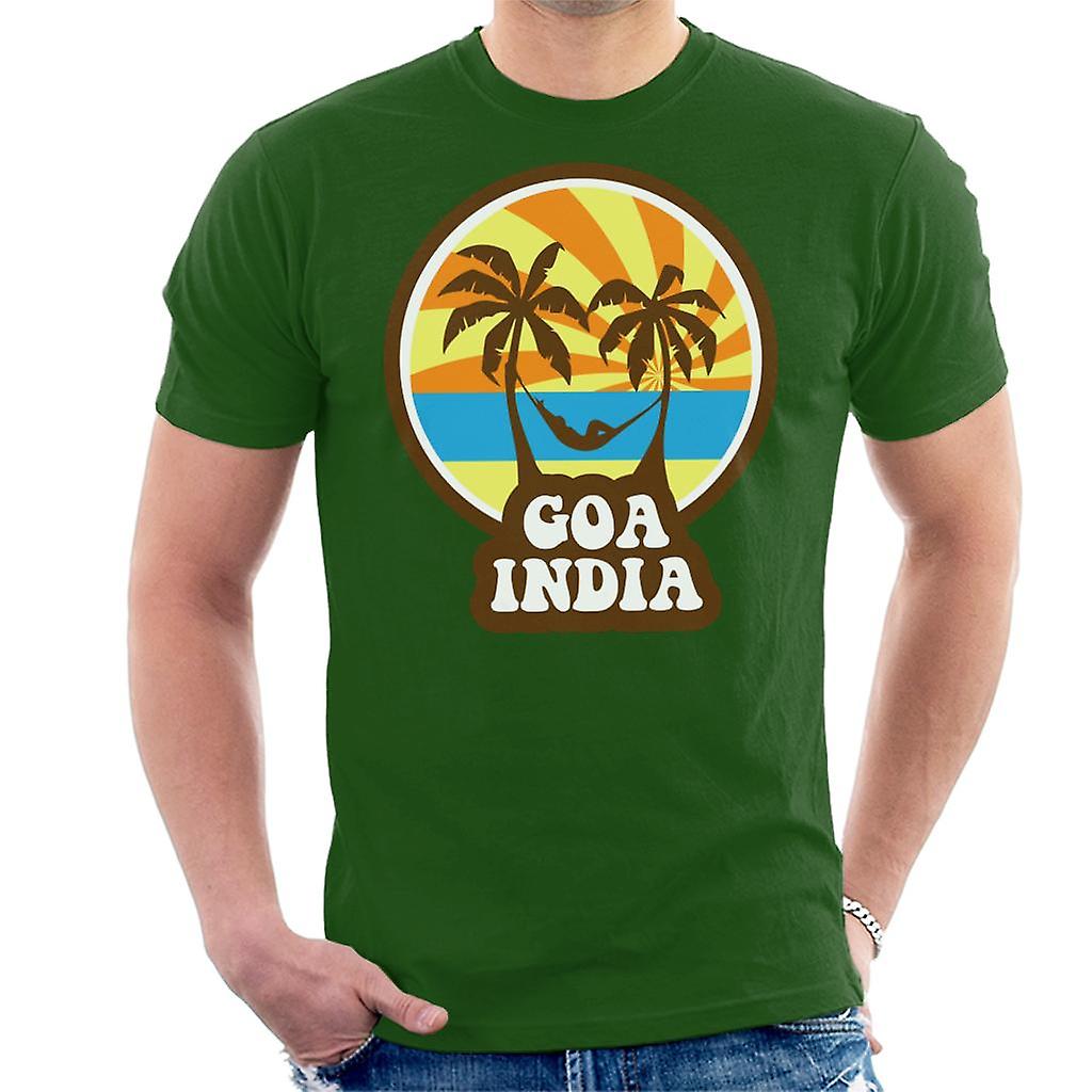 Goa India 70s tyyli t-paita