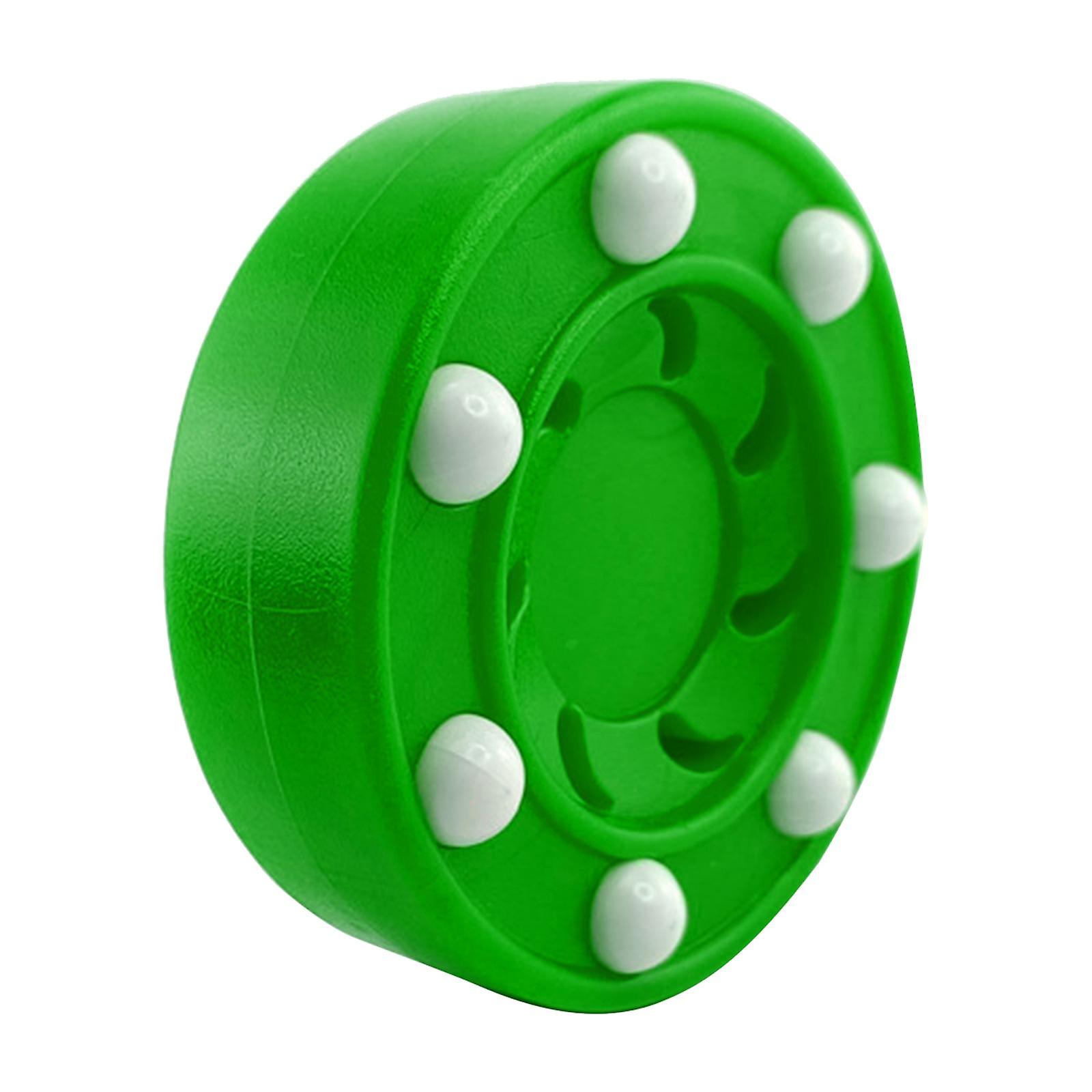 Durable Roller Hockey Puck Pucks Training High Performance Slider Green