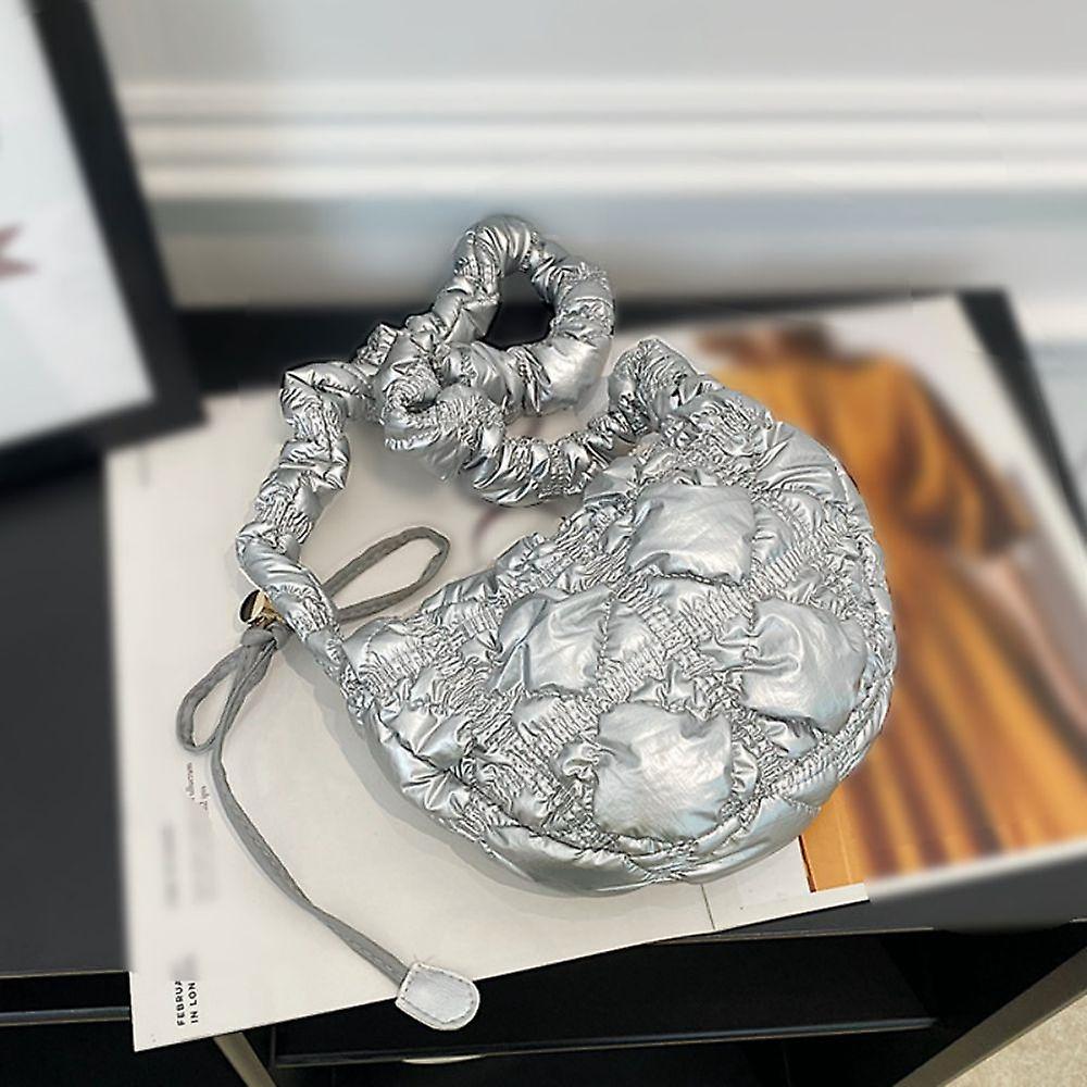 Cloud Pleated Bag Small Bag 2023 Korean New Niche Premium Sense Mini Dump