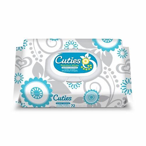 Lingette pour bébé de première qualité aloès / vitamine E non parfumée, caisse de 12 (paquet de 1)