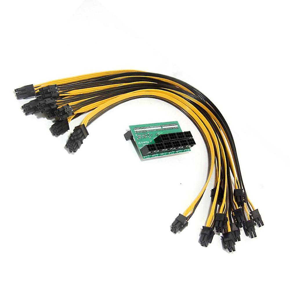 Server Power Conversion Board Plus 10 6p Graphics Card Cable 50cm Graphics Card 6-pin Cable