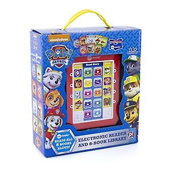 Nickelodeon Paw Patrol 8-delige boekenbibliotheek en e-reader met geluidseffecten - PI Kids