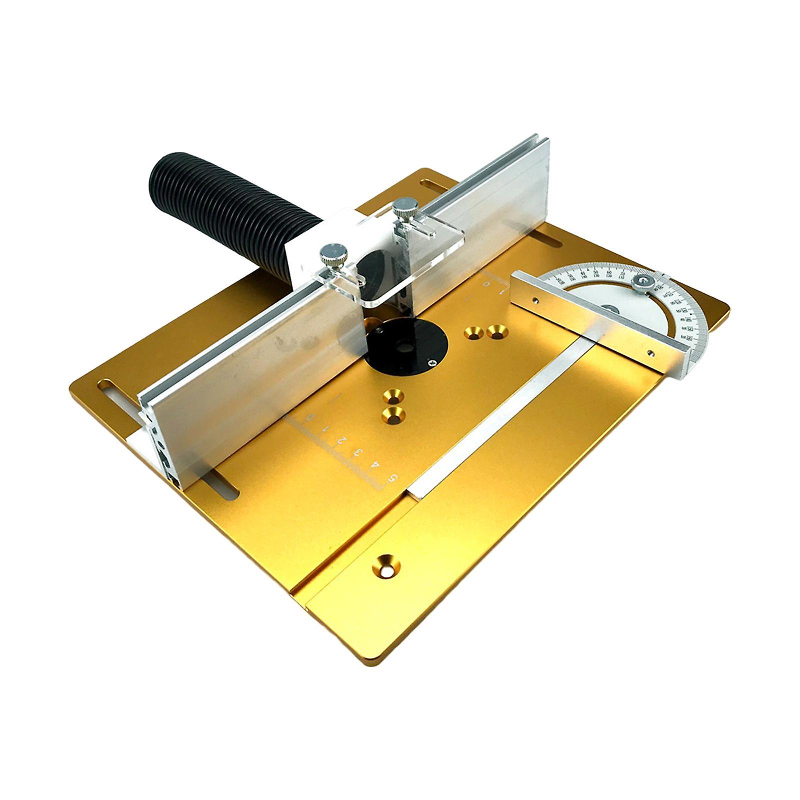 Router Table Insert Plate Wood Router Plate for Engraving Milling Wood Tools Aureate