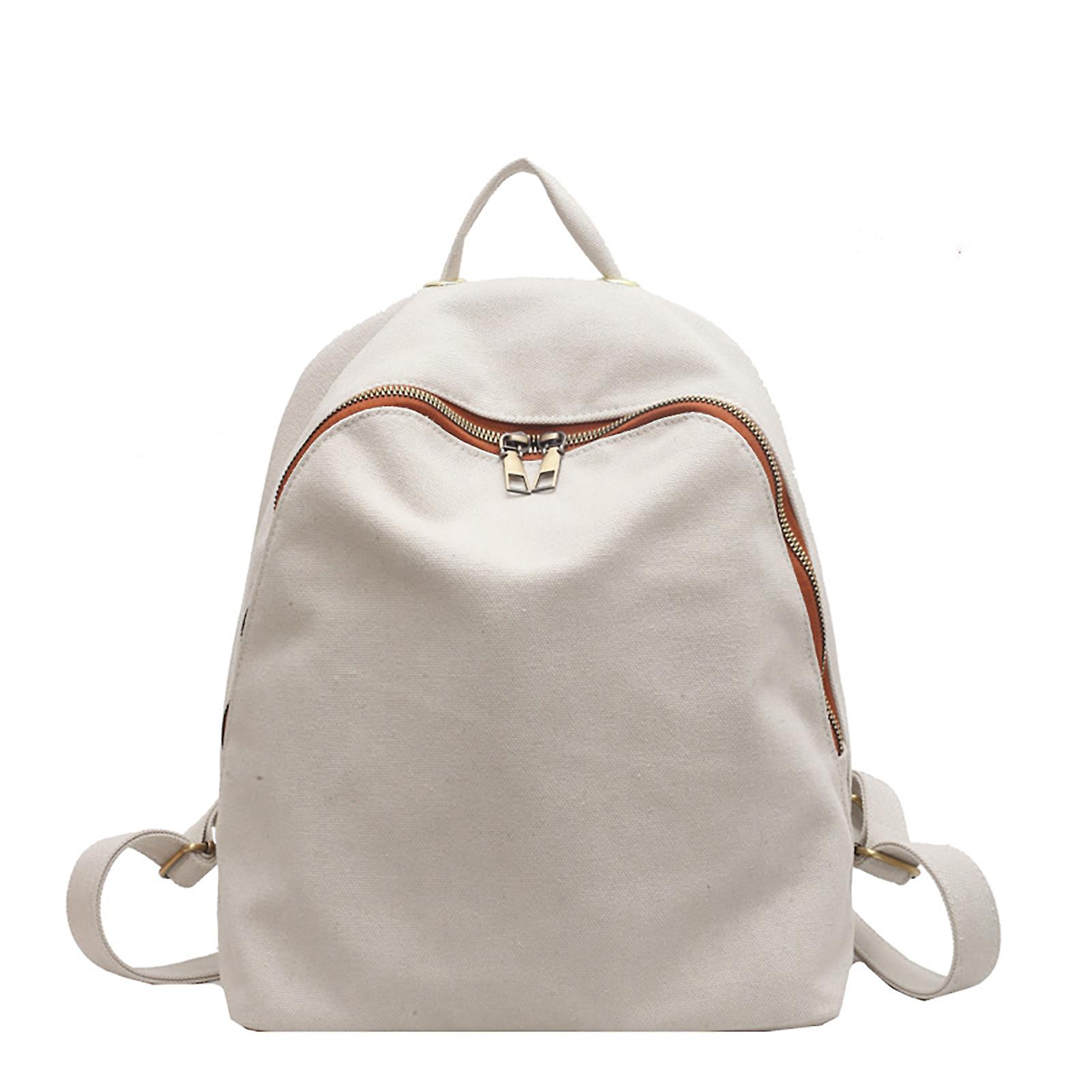 Mother Creamy-white Backpack Backpacks With Adjustable Shoulder Straps
