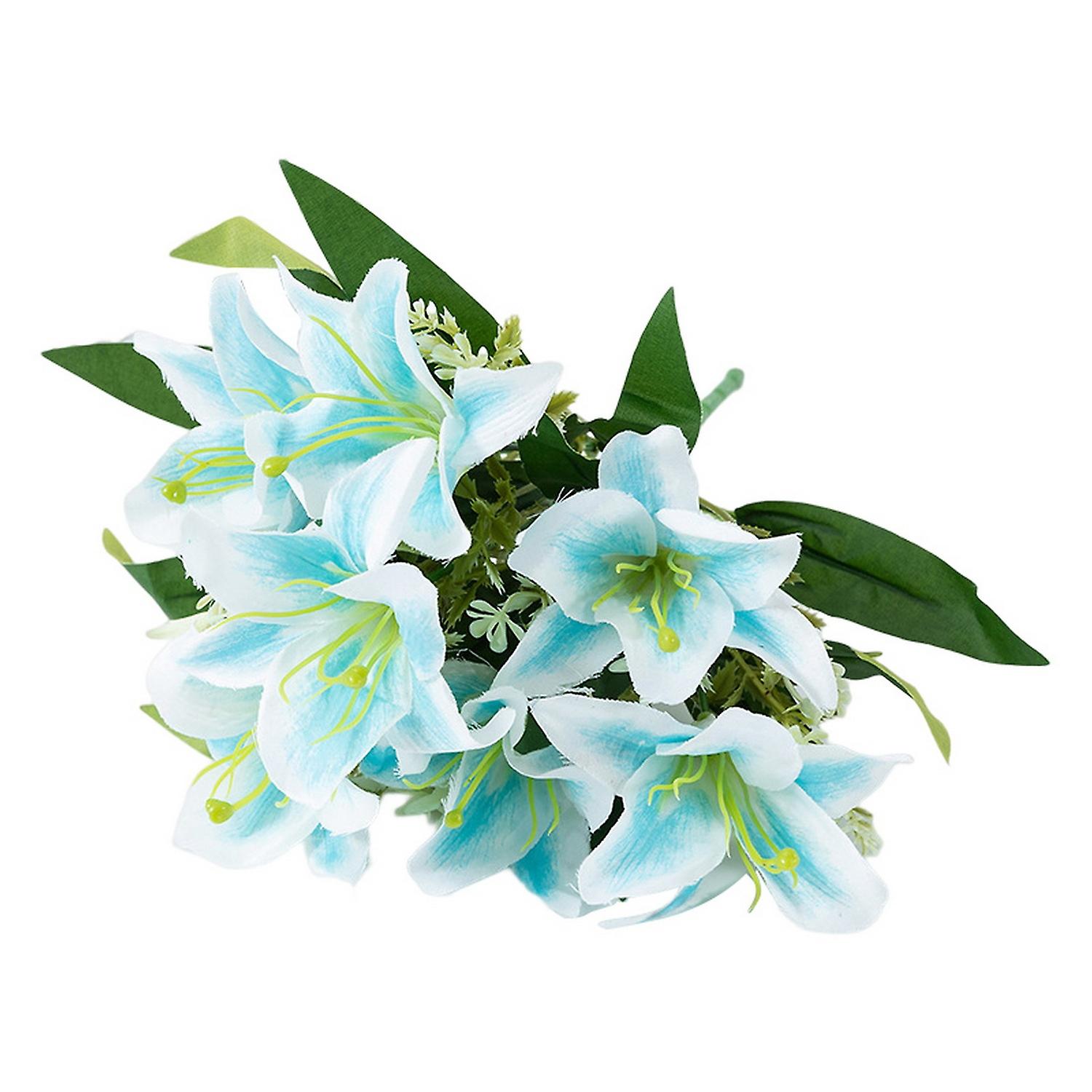 Konstgjord blomma vacker bukett konstgjord växtblomma för bröllopslandskap