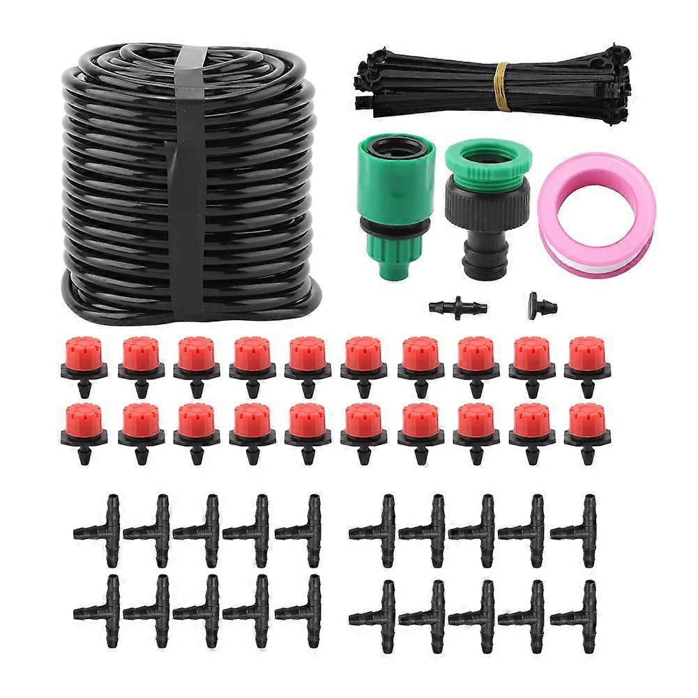 20m Micro Drip Irrigation System Automatic Watering System Kit for Planting Garden (EU Plug)