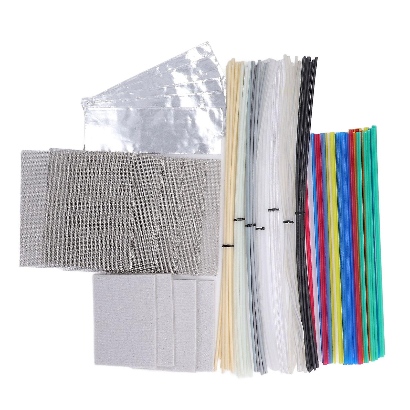 106PCS Plastic Welding Rod 12 Colors ABS PP PU PE PA PC TPO for Bumper