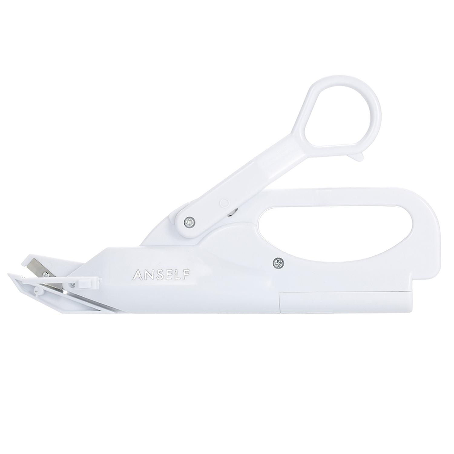 Anself Multipurpose Electric Automatic Scissors Shears Safe Handheld Electric Fabric Sewing Cutting 
