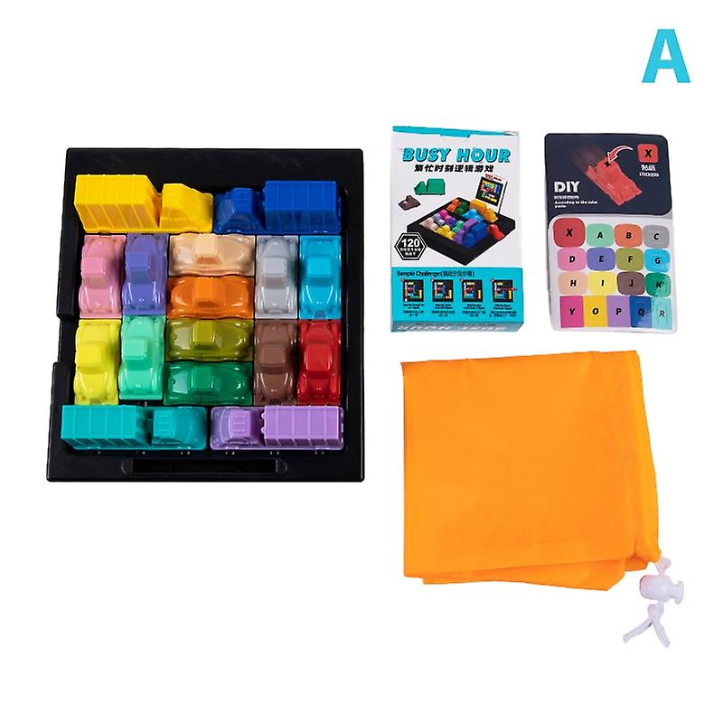 Traffic Logic Creativity Game Toy Learning Busy Hour Puzzle Game Children Toys