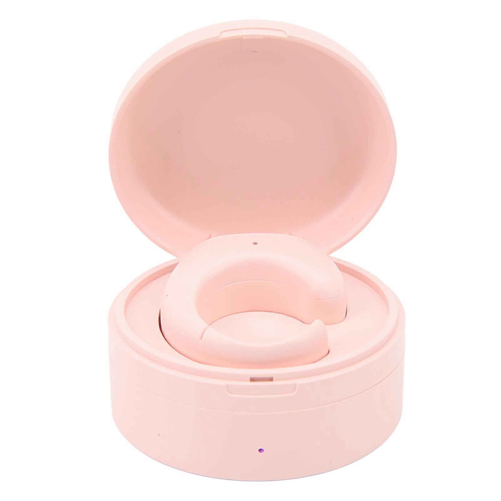 JX05S Ring Phone Remote Portable App Page Turner 10M Control Scrolling Ring Clicker for Phone Tablet Camera Pink 