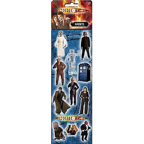 Doctor Who Slimline Fridge Magnet Set (Pack of 11)