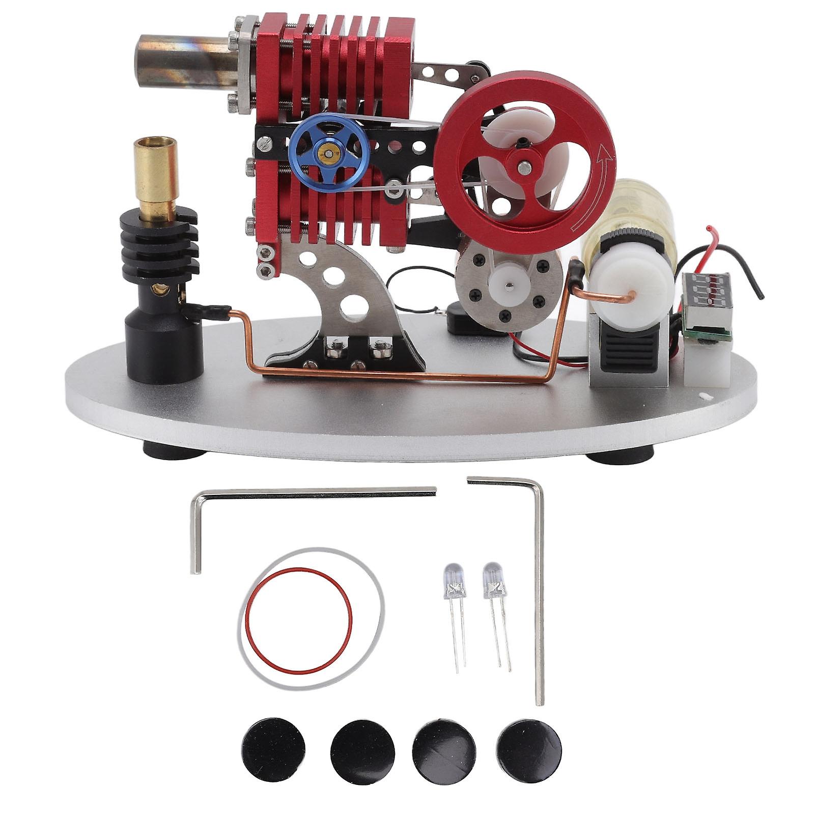 Stirling Engine Model Rocker Arm Stirling Engine Generator Model Scientific Experiment Educational Toy