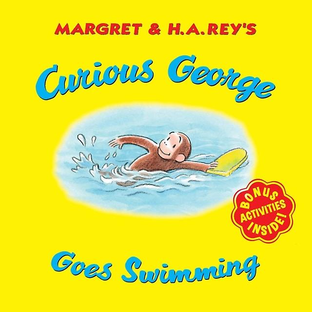 Curious George Goes Swimming by H. A. Rey Paperback