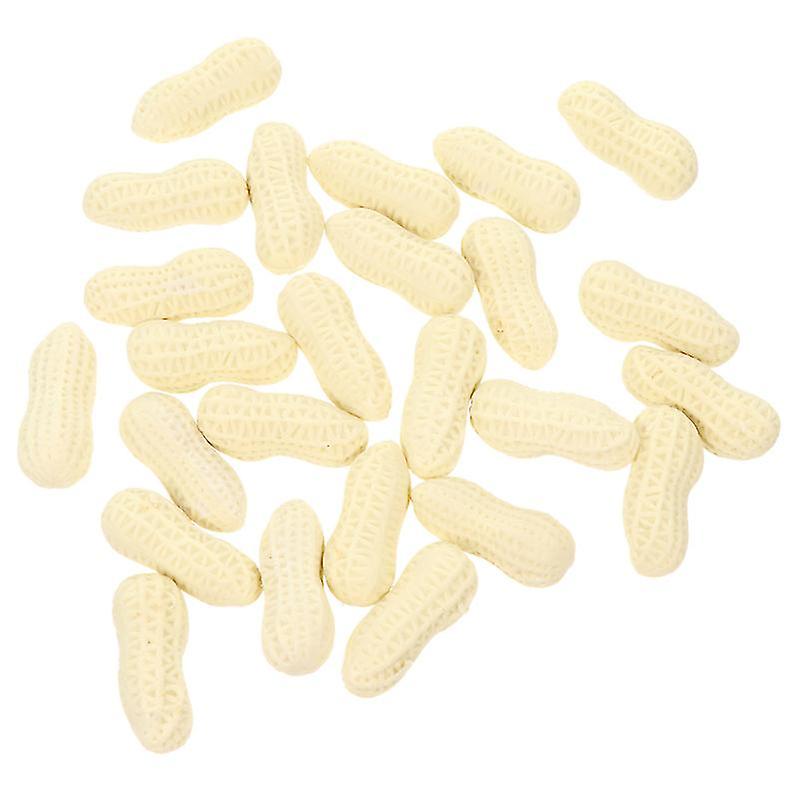 25pcs Simulation Peanut Erasers