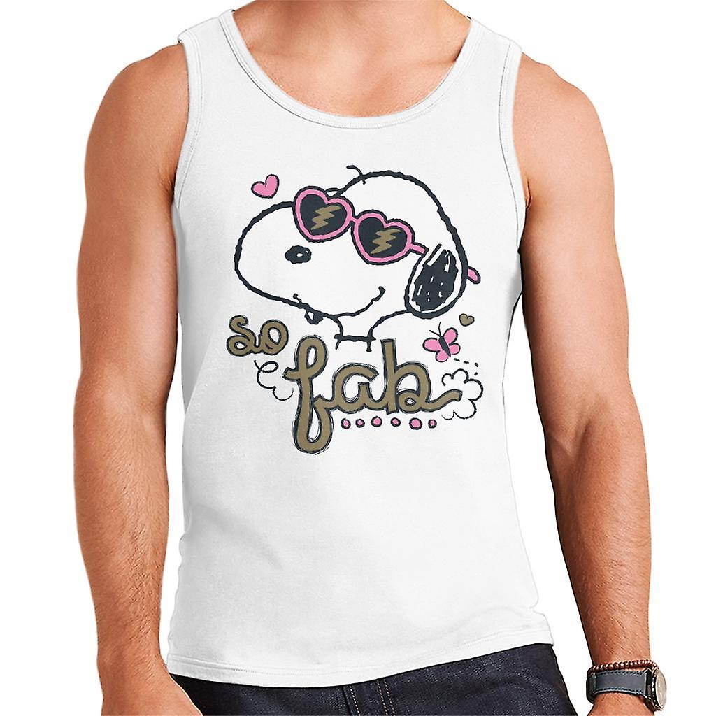 Peanuts Snoopy So Fab Men's Vest