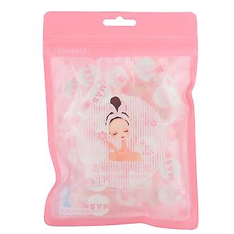 50Pcs Outdoor Travel Compressed Face Mask Portable Non woven DIY Facial Mask Skin Care