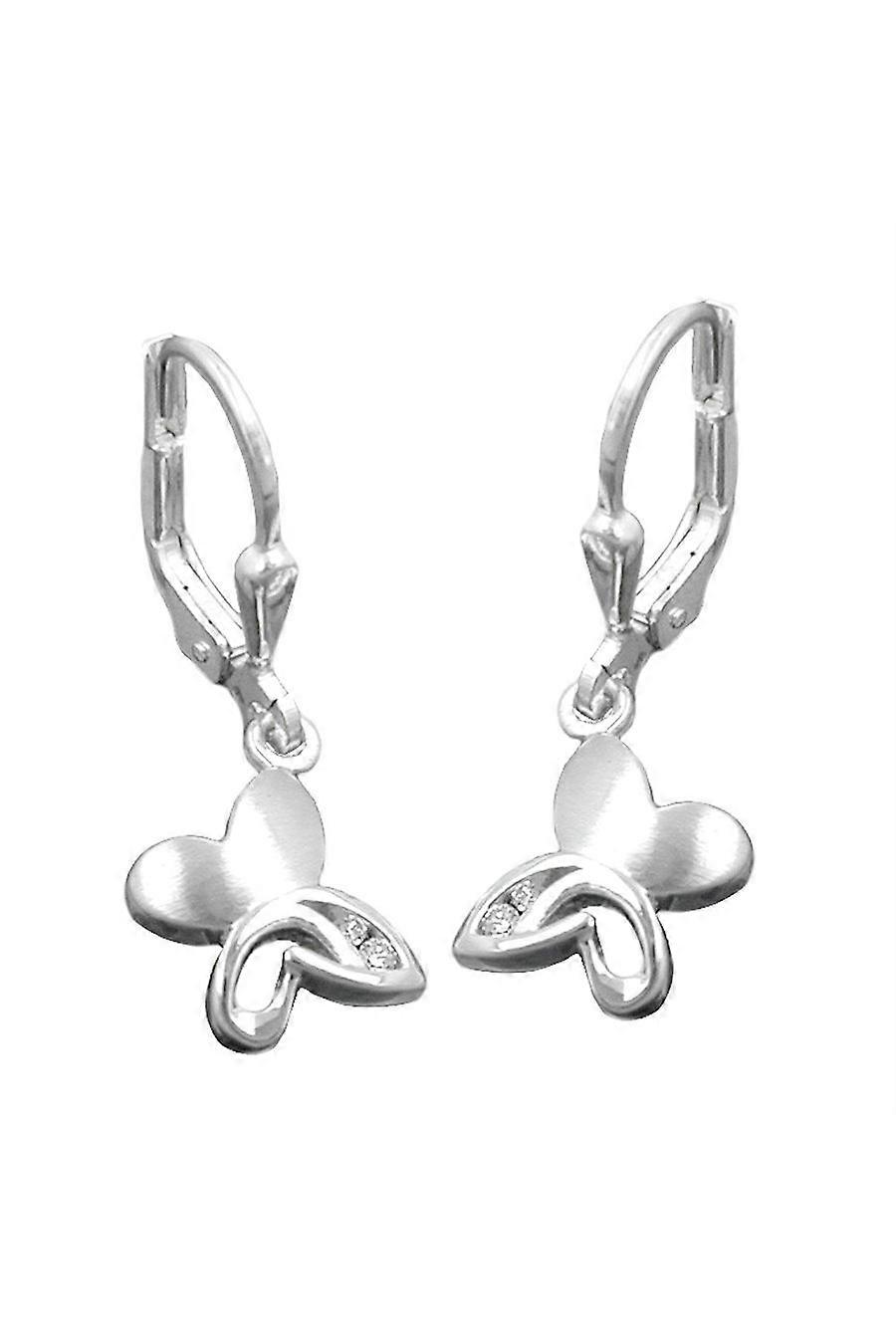 Leverback Earrings Butterfly Silver 925 - Gl91333