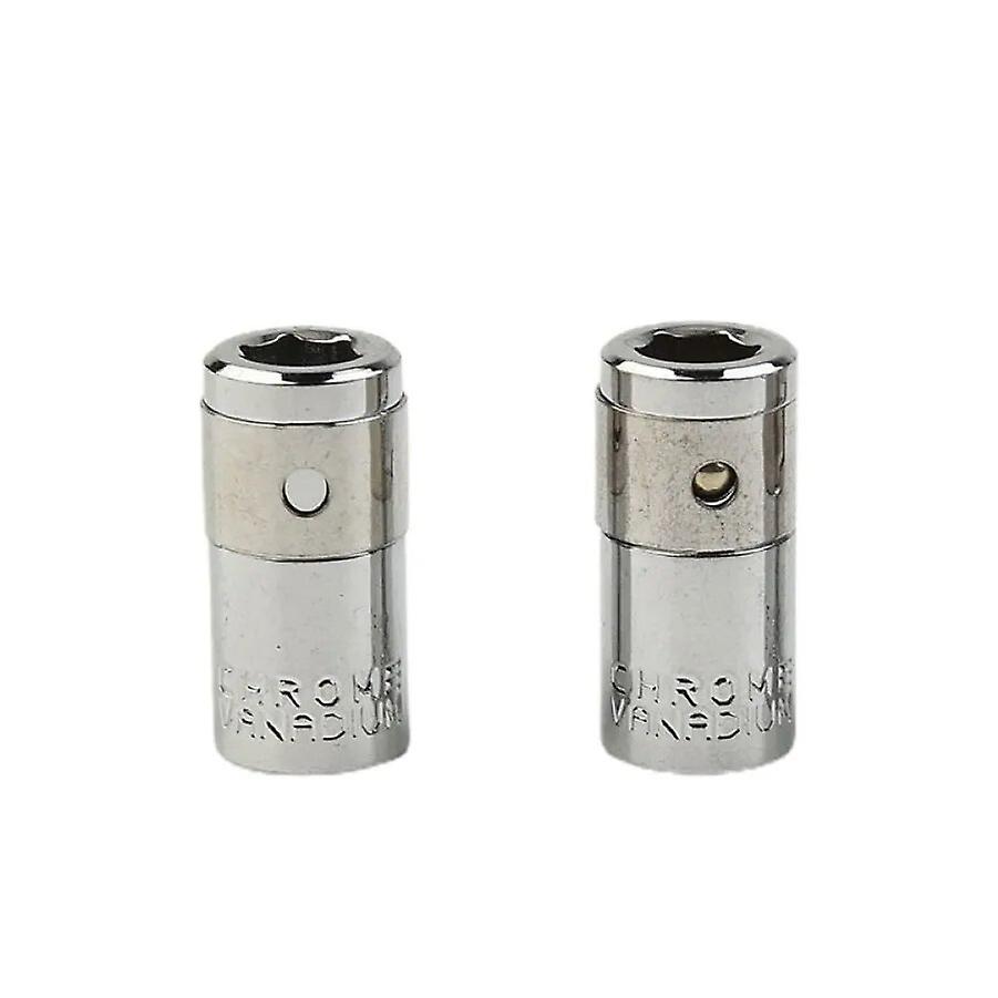 2pcs 1/4\\" Square Drive to 1/4\\" Hex Socket Bits Converter Quick Release Screwdriver Bit Adapter Socket Wrenches Hand Tools~3327