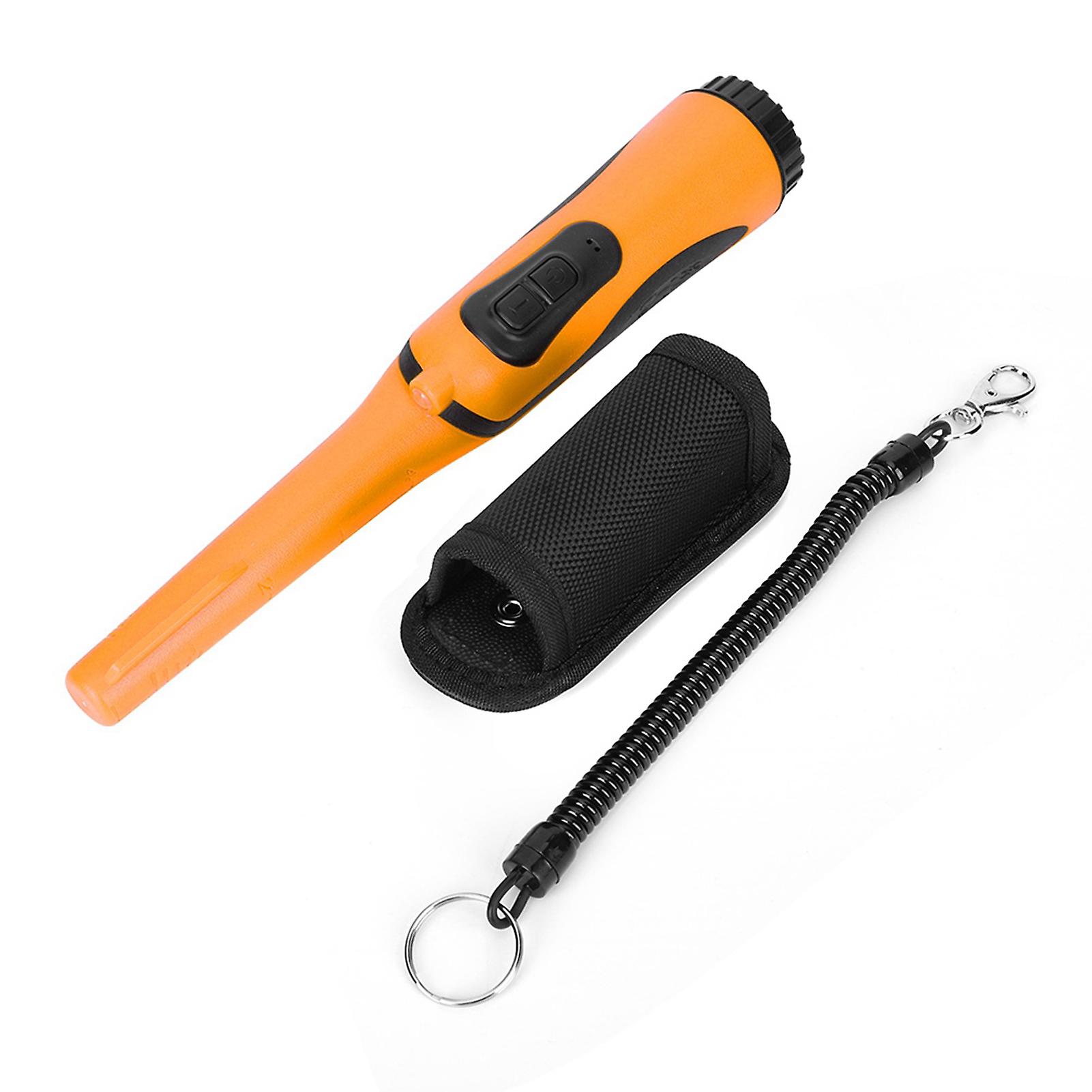 HS-16 Waterproof Handheld Metal Detector Pinpointer with High Sensitivity and Triple Alarms