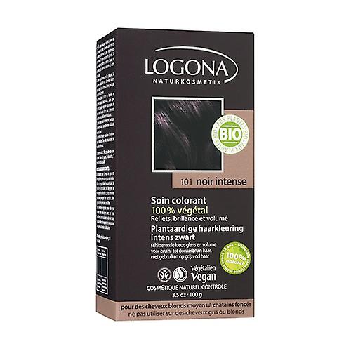 Vegetable Hair Dye Deep black 101 100 g (Black)